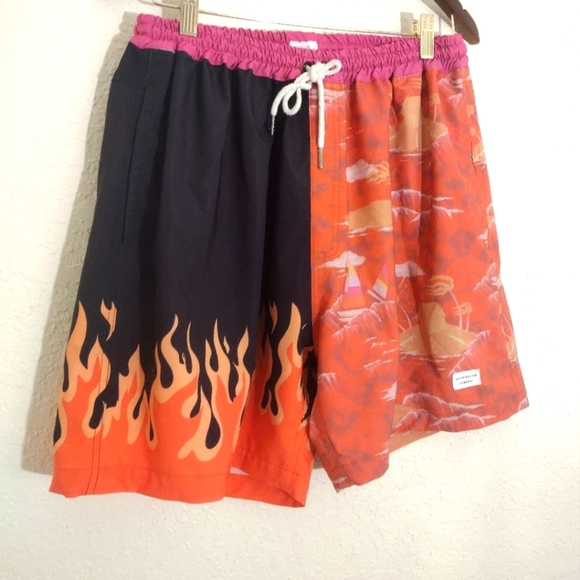 Duvin Design Flames Swim Trunks - Picture 2 of 5